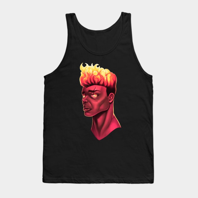 Hot Headz Tank Top by Yadoking